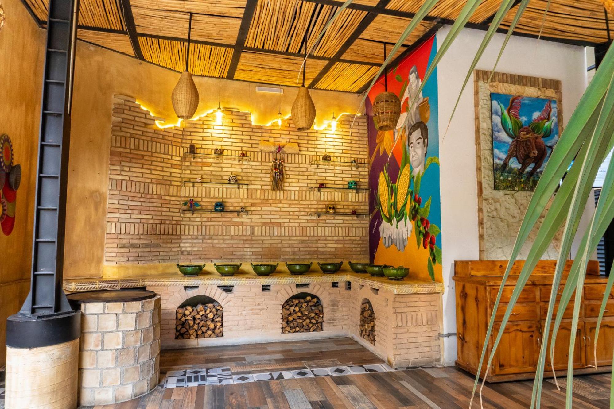 Casa De Adobe Gallery & Luxury Boutique Oaxaca Exterior foto